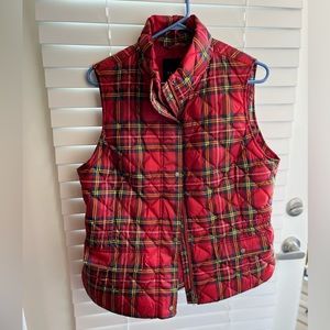Plaid Talbot Vest